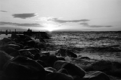 Sonnenuntergang Glowe 1976